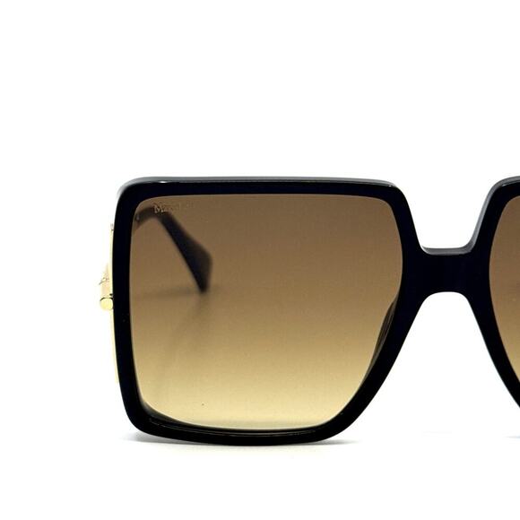 NEW!! MAXMARA Sunglasses Malibu4 MM0003 01F Authentic - Picture 4 of 12